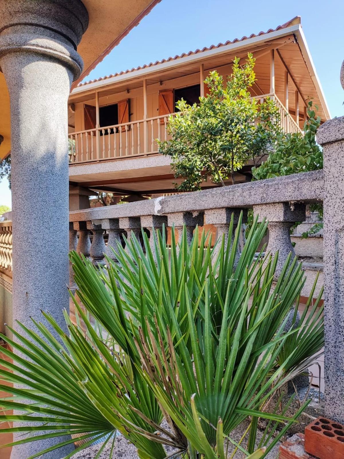 Preciosa Villa Para Grupos Grandes Con Piscina Y Bbq Casarrubios del Monte Exterior foto